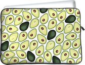 iPad 2022 hoes - Tablet Sleeve - Avocado's - Designed by Cazy