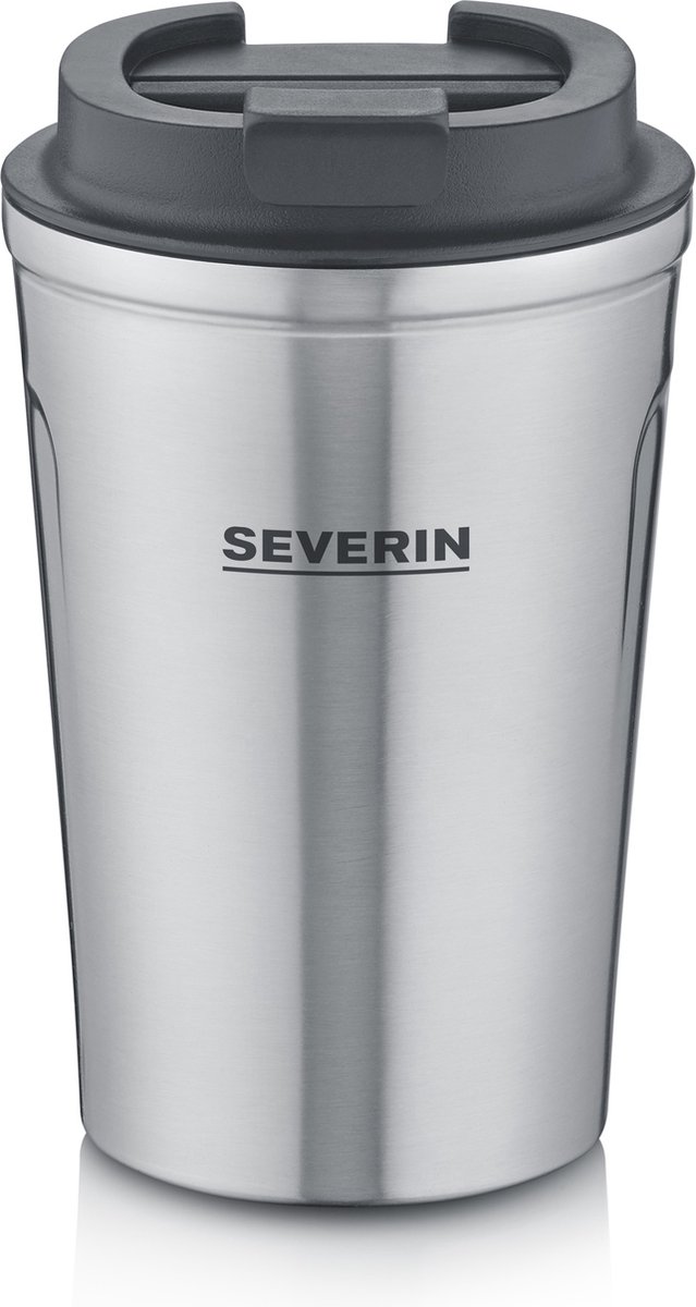 Severin ZB 5555 reisdrinkbeker 350 ml Grijs, Zilver Roestvrijstaal