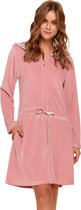 Doctor Nap Badjas Femme Velours | Robe de chambre avec fermeture éclair Femme | Prairie SWO.1008 XL