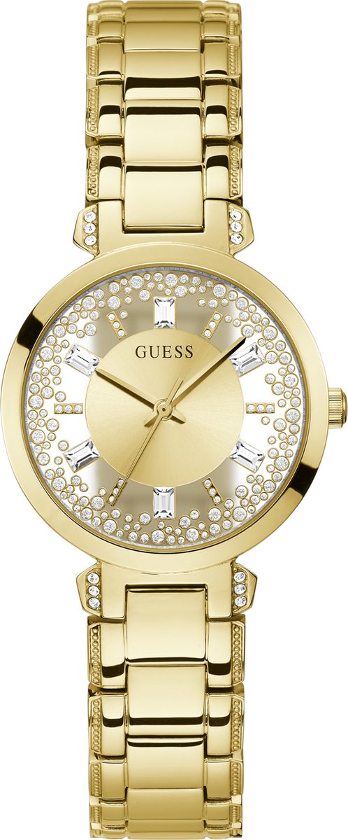 GUESS Crystal Clear Gold GW0470L2 - Dameshorloge - Ø 33 MM