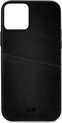 Senza Pure Lederen Cover met Card Slot Apple iPhone 14 Pro - Zwart