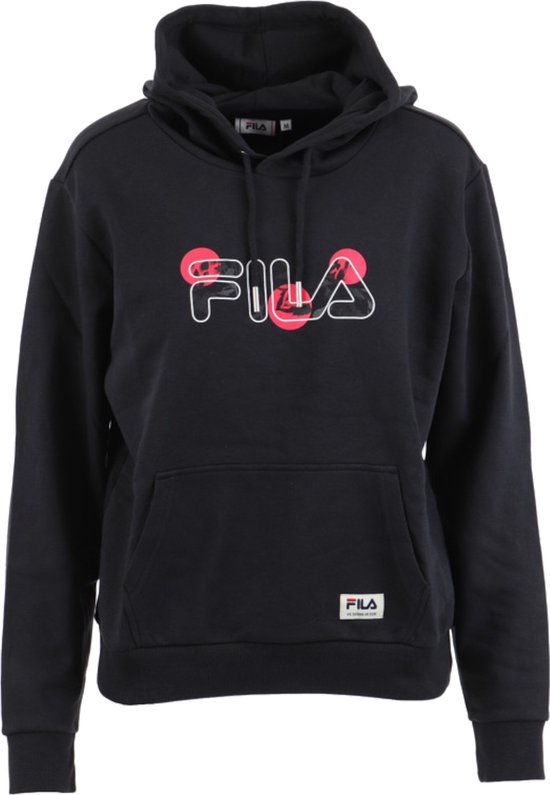 Fila Bellagio Hoody FAW0274-80001, Vrouwen, Zwart, Sweatshirt, maat: S