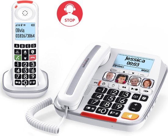 Foto: T l phone fixe swissvoice xtra 3355 combo