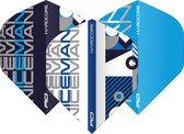 RED DRAGON - Gerwen Price Iceman Selectiepakket Blauw - 3 set per pakket (9 vluchten in totaal)