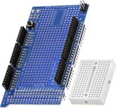 AZDelivery Prototyping Shield met Mini Breadboard compatibel met Arduino en MEGA 2560 R3 inclusief E-Book! 1