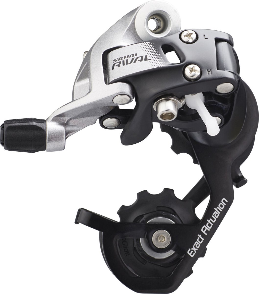 Achterderailleur sram rival 22 korte kooi 11 speed - ZWART