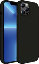 ShieldCase telefoonhoesje geschikt voor Apple iPhone 14 Plus silicone case - zwart - Siliconen hoesje - Shockproof case hoesje - Backcover case