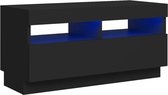 vidaXL - Tv-meubel - met - LED-verlichting - 80x35x40 - cm - zwart
