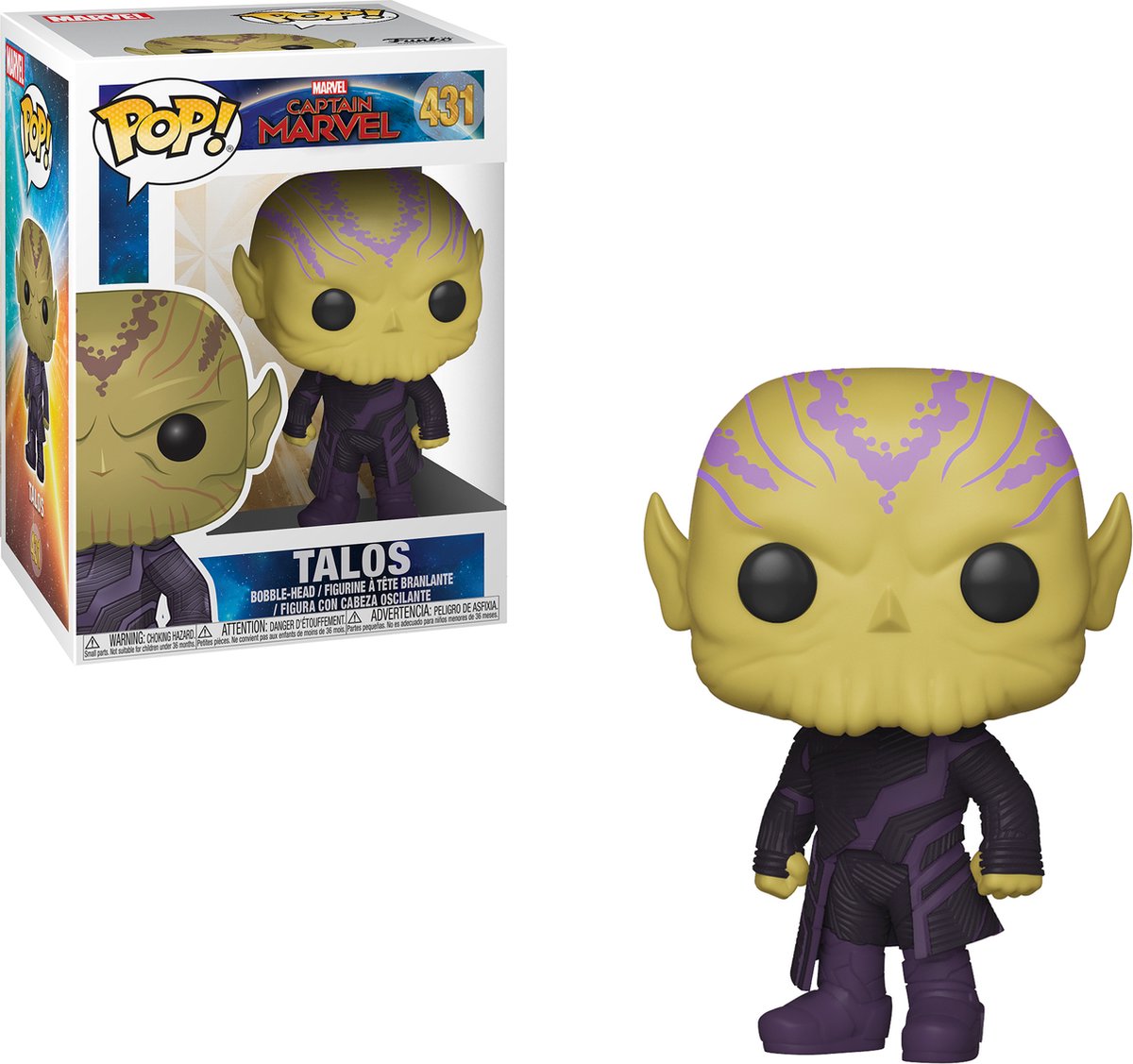 Talos #431 - Captain Marvel - Marvel - Funko POP!