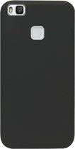ADEL Siliconen Back Cover Softcase Hoesje Geschikt voor Huawei P9 Lite - Zwart