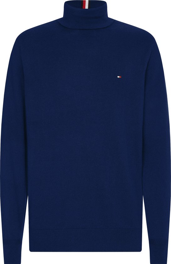 Tommy Hilfiger heren coltrui katoen Pima Org Ctn Cashmere Roll