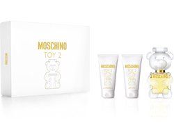 Moschino Toy 2 Giftset - 50 ml eau de parfum spray + 50 ml showergel + 50 ml bodylotion - cadeauset voor dames