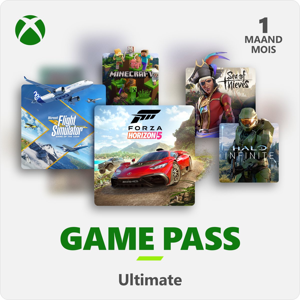 Xbox Game Pass Ultimate - 1 maand - Xbox, PC & Android | bol.com
