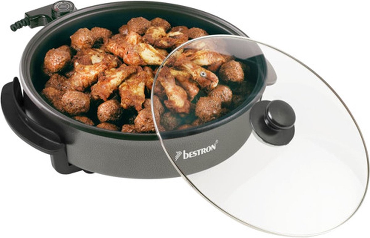 Partypan met Vakverdeling 6-vaks 500mm | Horeca groothandel non food