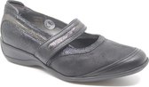 Xsensible, LIPARI, 10072.2.026, Chaussures combi bandeau Zwart largeur H avec stretch