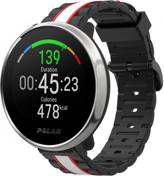 POLAR 22mm Silikon Armband Night Black für Vantage V3 u.a. online kaufen