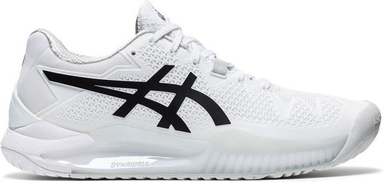 Asics Gel-Resolution 8 Dames - Sportschoenen - Tennis - Smashcourt - White/Black