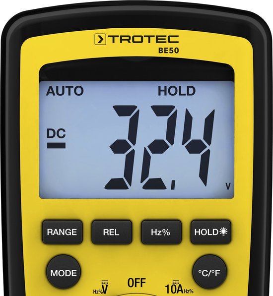 Multimètre numérique BE50 - TROTEC