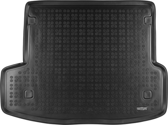 YEE PIN Renegade Kofferbakmat, 4 stuks, compatibel met Jeep Renegade BU 2015-2023 / FIAT 500X rubber, kofferbakmat, TPE, kofferbakbescherming, rubberen mat, hoge rand, waterdicht