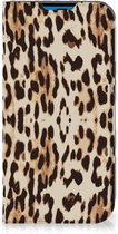 Smartphone Hoesje iPhone 14 Pro Book Cover Leopard