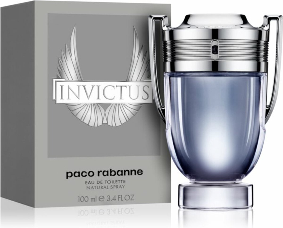 Paco Rabanne Invictus 100 ml - Eau de Toilette - Herenparfum | bol.com