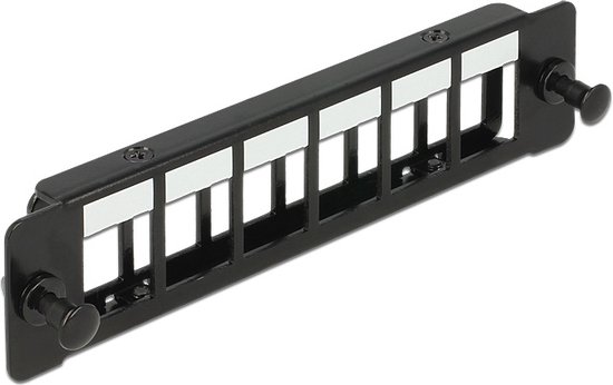 Mounting Panel voor 6 Keystone modules / zwart | bol.com