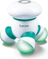Beurer MG 16 Green Massageapparaat Elektrisch - Mini massage apparaat - Vibratiemassage - LED verlichting - Incl. batterijen - 3 Jaar garantie - Groen