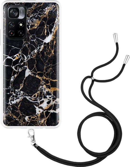 Custodia Flip per Xiaomi Poco M4 Pro 4G, custodia in Finto cuoio con finestra e funzione stand Arancione