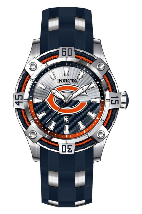 Invicta NFL Chicago Bears 37236 Men's Quartz Watch 47mm