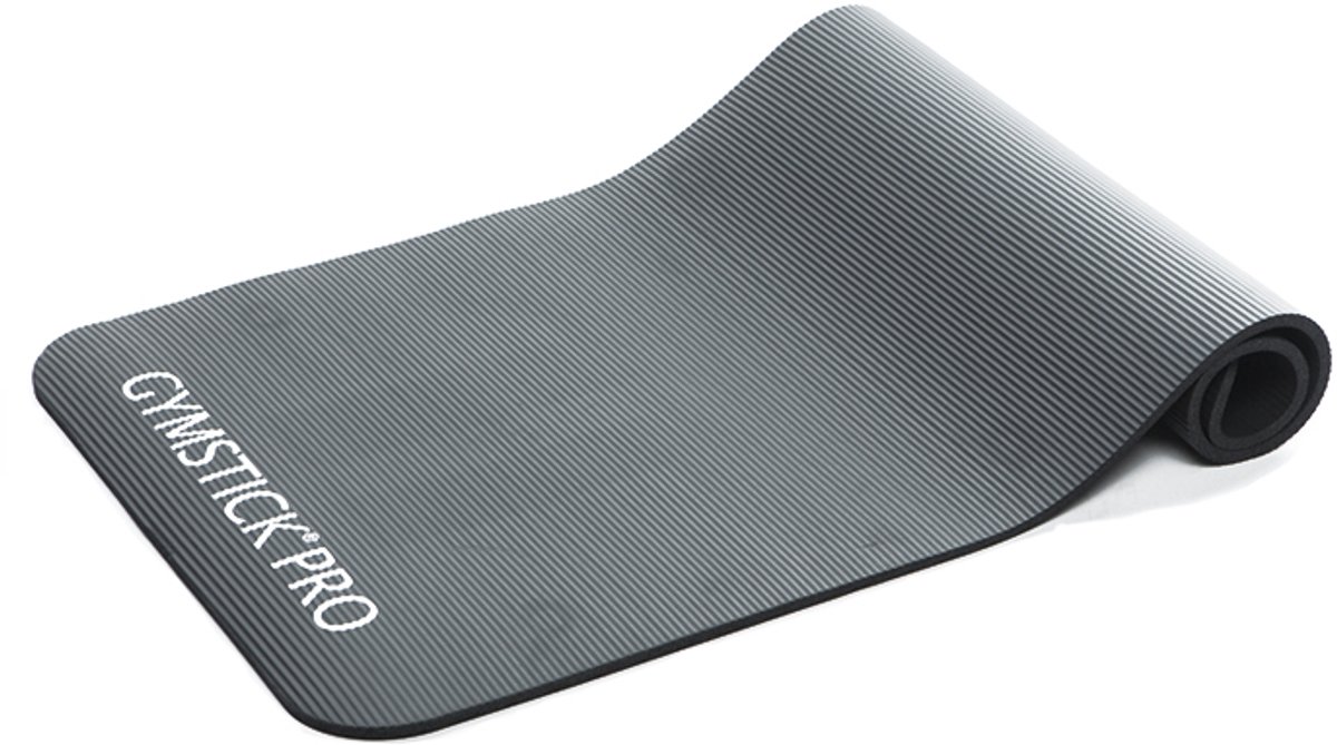 Fitness Yoga Mat Grijs 4MM - Gymstick®