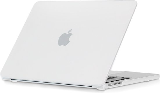 Lunso - cover sleeve - MacBook Air 13 pouces M2 (2022) - Mat Transparent