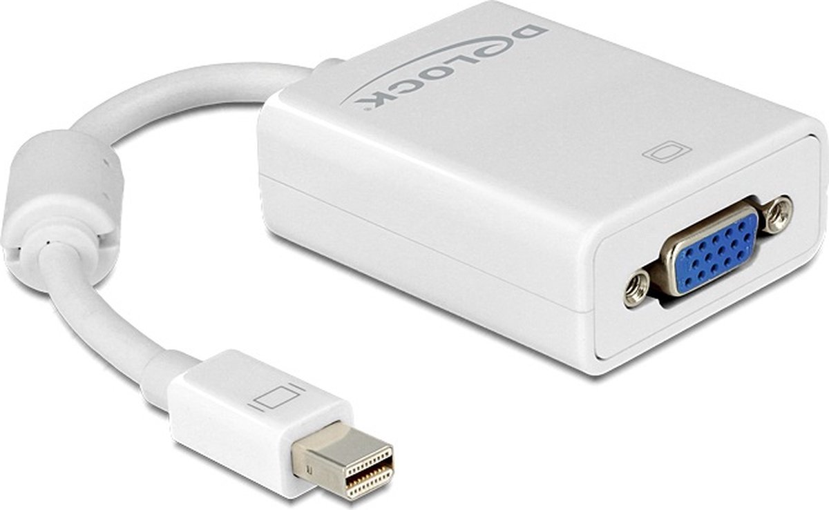 DeLOCK Mini DisplayPort naar VGA adapter met ANX9833 chipset - 0,15 meter