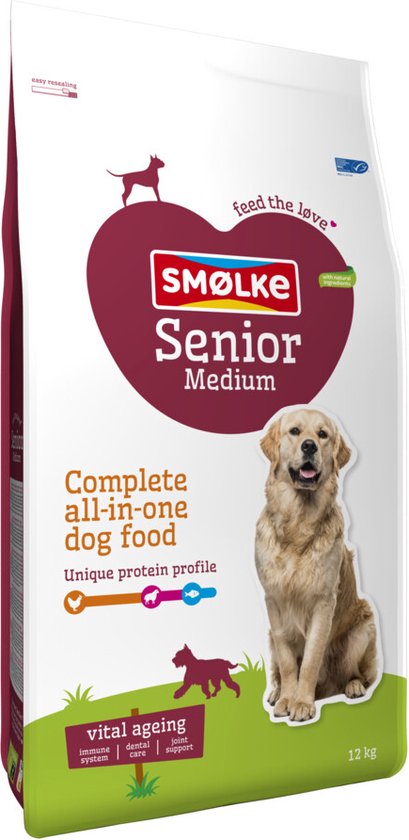 Smolke – Senior – Medium – 12 kg – Hond