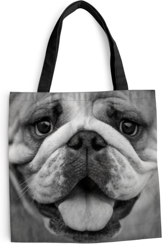 Sac bandoulière Sac de plage Shopper Animal profil bouledogue