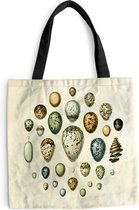 Sac bandoulière - Sac de plage - Shopper Egg - Animaux - Design - 45x45 cm - Sac en coton