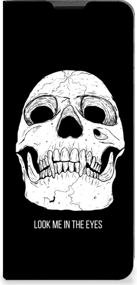 Mobiel BookCase Motorola Moto G51 5G Skull Eyes