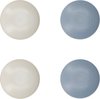 Pastakom, Set van 4 Stuks, 22 x 5 cm, Licht Blauw en Crème - KitchenCraft