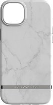 Richmond & Finch White Marble hoesje voor iPhone 14 Plus - Wit