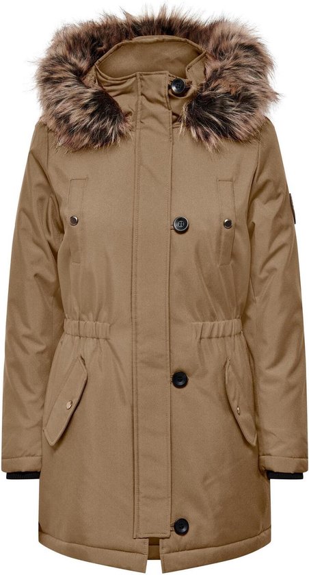 Chaleco ONLY Onliris Siesta Para Mujer - Lino, Estilo Casual, Color Moonbeam, Talla 42