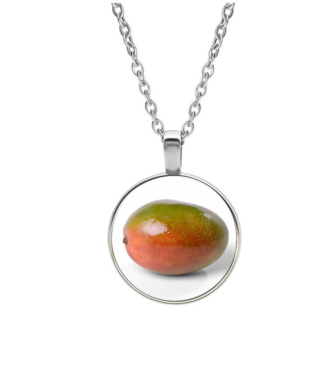 Ketting Glas - Mango