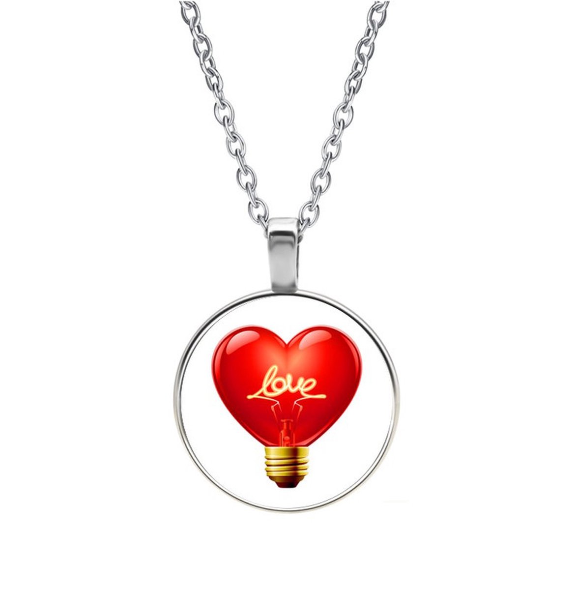 Ketting Glas - Love