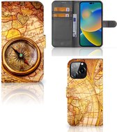 GSM Hoesje iPhone 14 Pro Max Magnet Case Kompas
