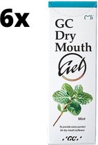 GC Dry Mouth Gel Mint - 6 x 35 ml - Voordeelverpakking