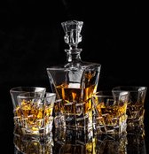 Carafe à whisky - Ensemble à whisky de Luxe avec carafe et verres - coffret cadeau à whisky