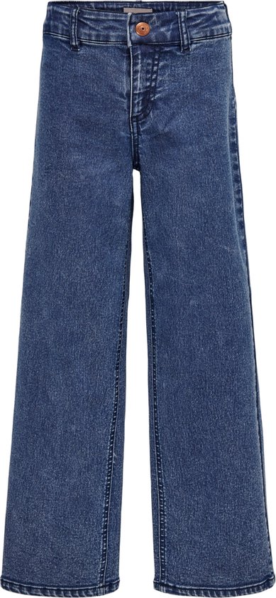 KIDS ONLY Kogsylvie Clean Wide Leg Lb DNM PIM Noos jeansbroek voor meisjes, blauw (light blue denim), 158 cm