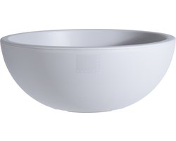 Nampook EK Ronde Bloempot - 40 x 16 cm - Grijs