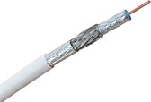 Hirschmann KOKA 9 Eca câble coaxial 250 m Blanc