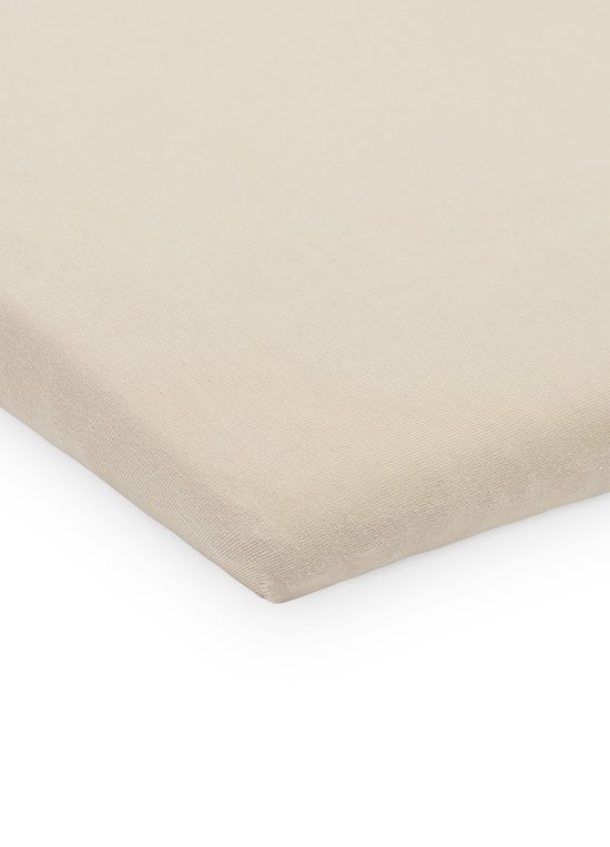 Jollein - Baby Hoeslaken Boxmatras Jersey (Nougat) - Katoen - Hoeslaken Box - 75x95cm
