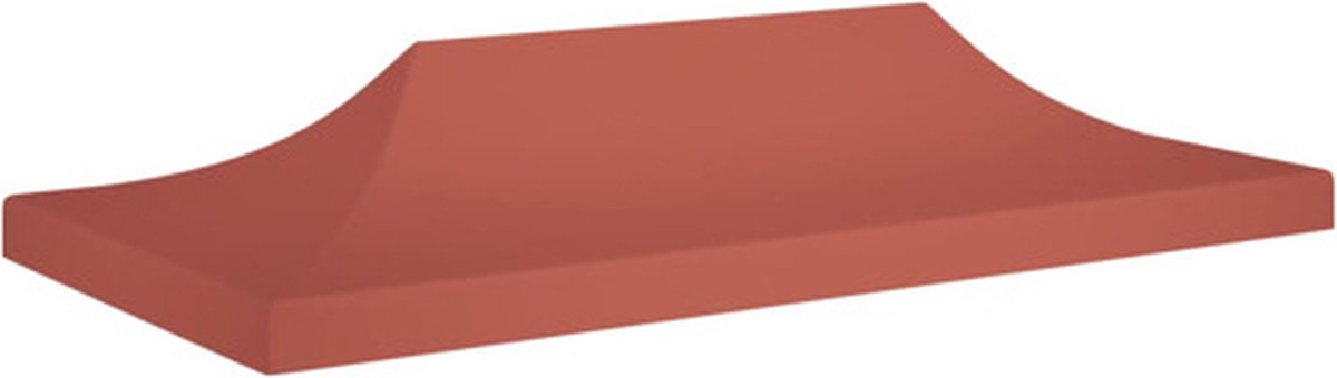 vidaXL Partytentdak 1 Bruin 6 x 3 m tentdak