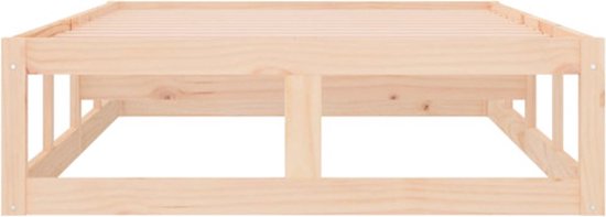 vidaXL Bois massif 90 x 200 cm